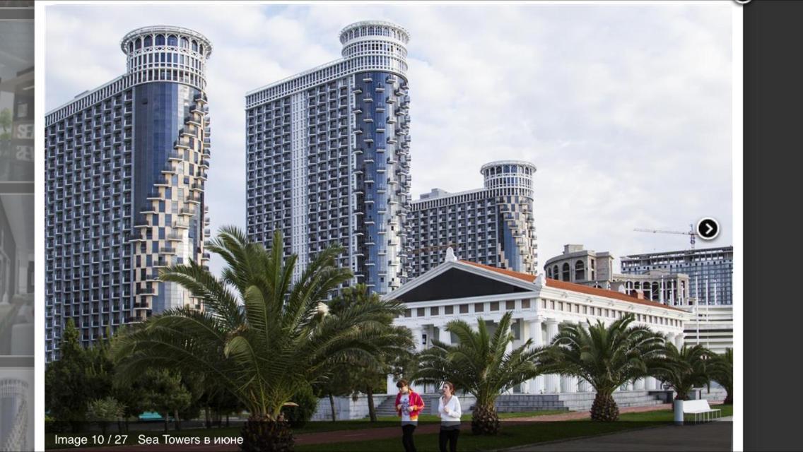 Apartment Sea Tower Khimshiashvili 15 Batum Dış mekan fotoğraf